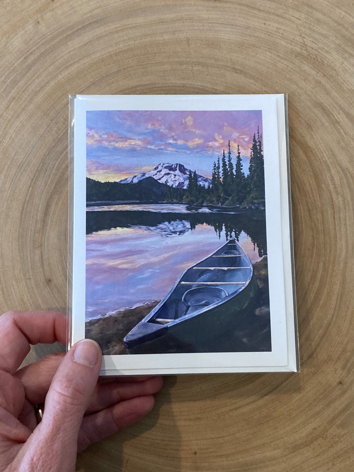 Night Swimming - greeting card