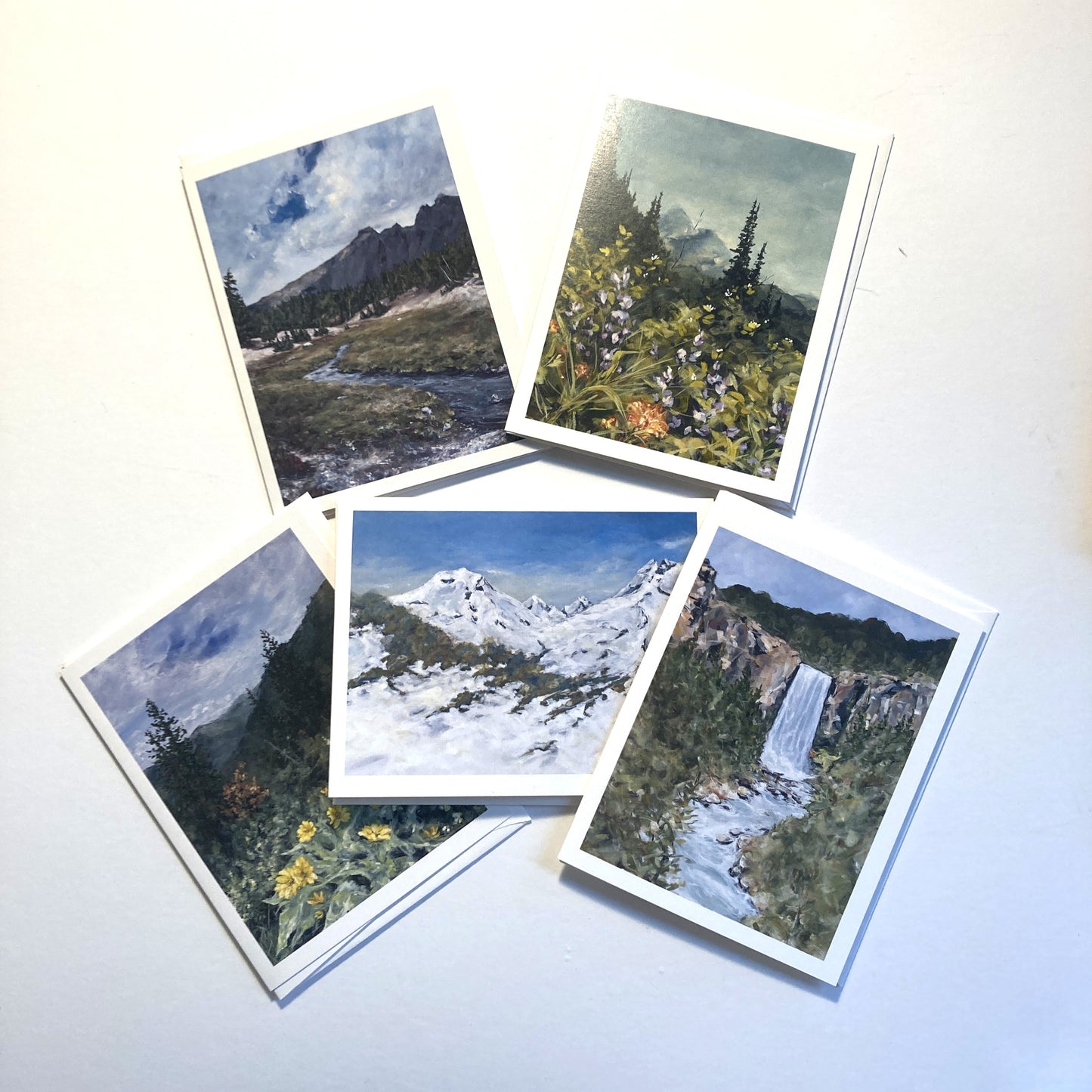 Mountain Cards 10 Pack
