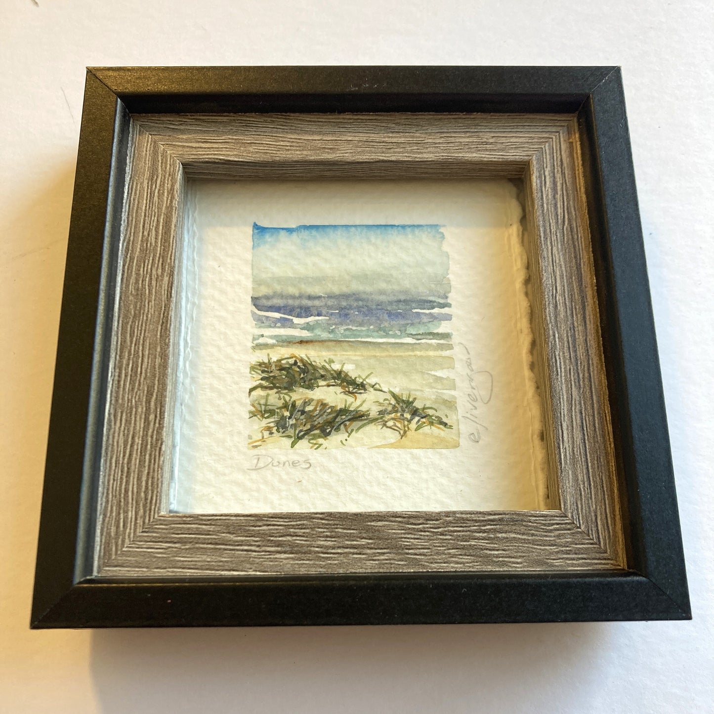 NW Mini Original Painting - Dunes