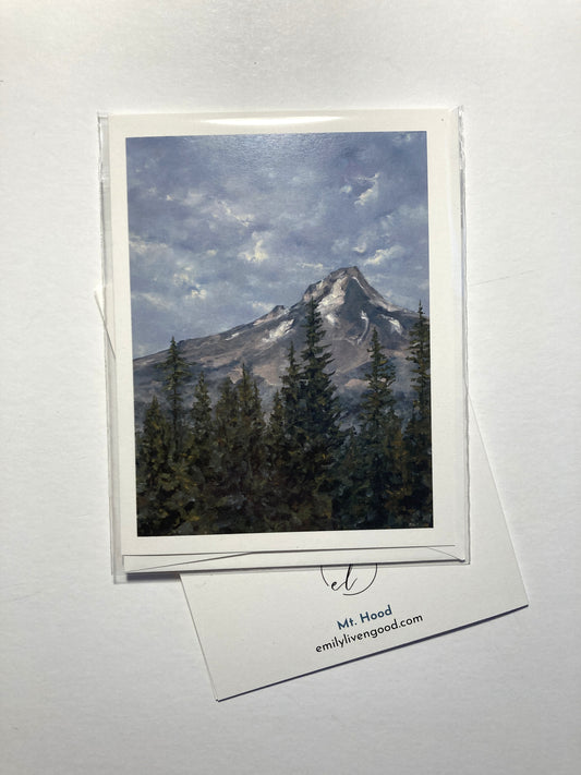 Mt. Hood - greeting card