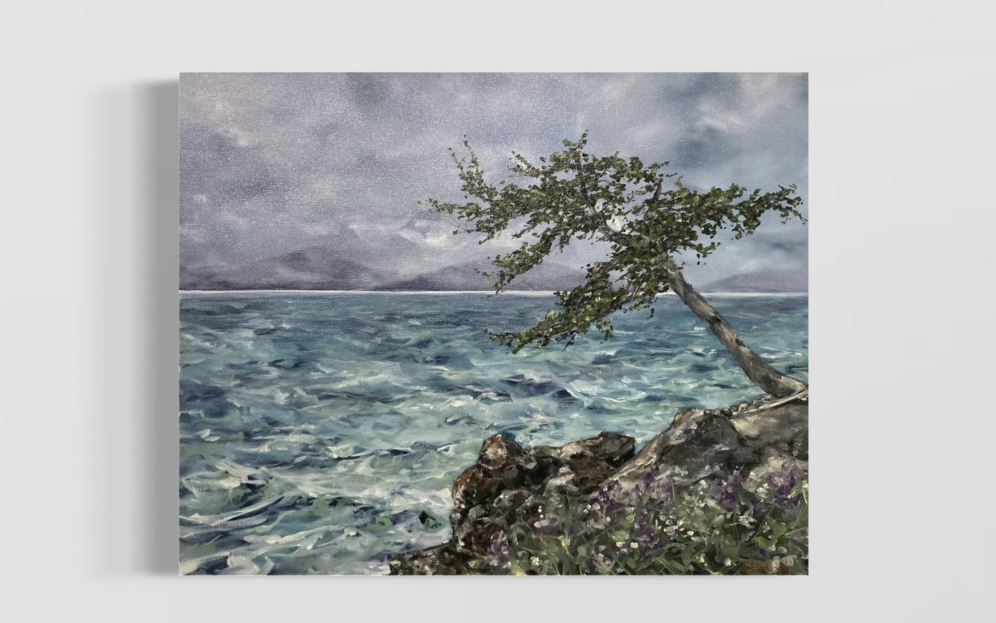 Storm - June Snow on Paulina Lake (Available at Scalehouse Gallery - NFS online)