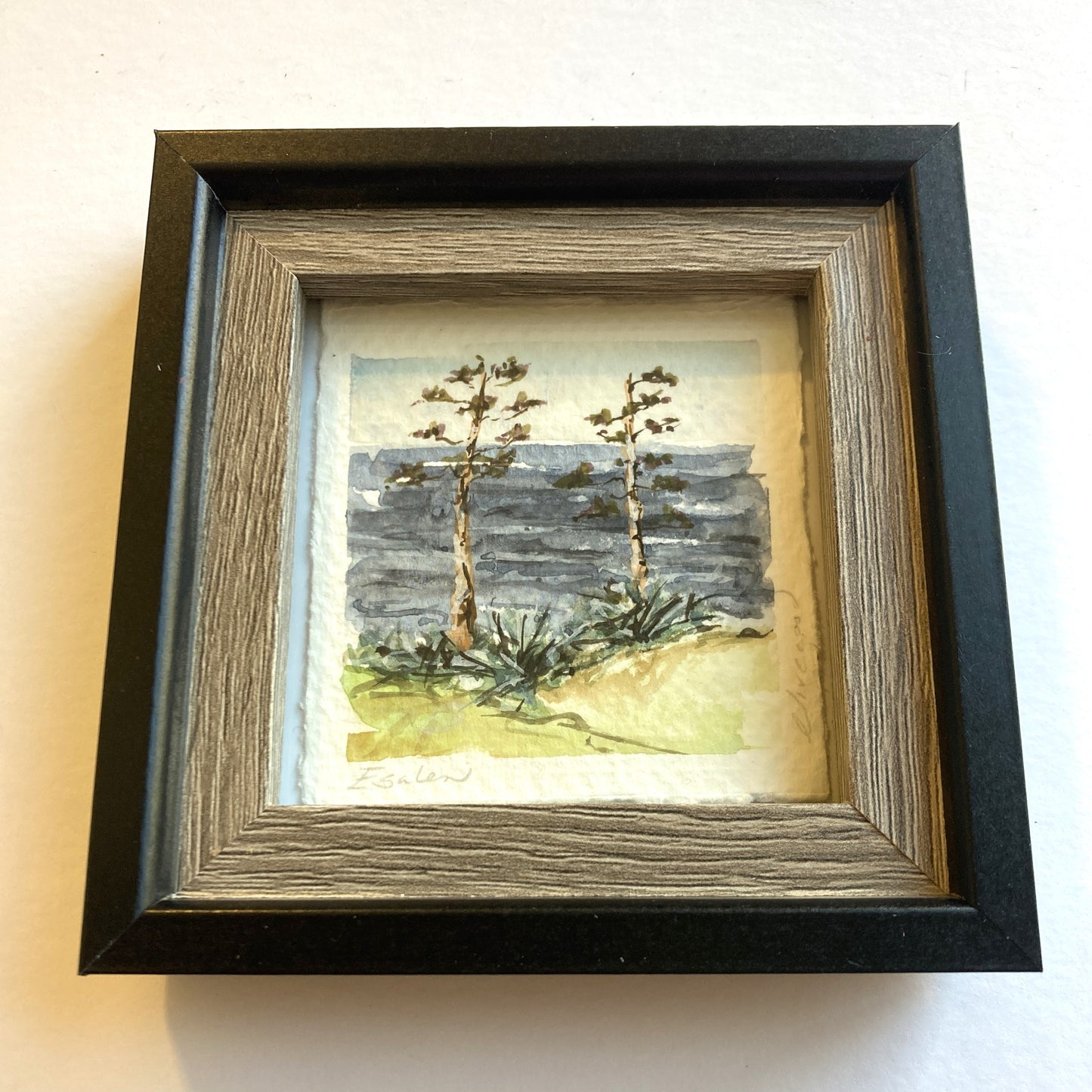 NW Mini Original Painting - Esalen