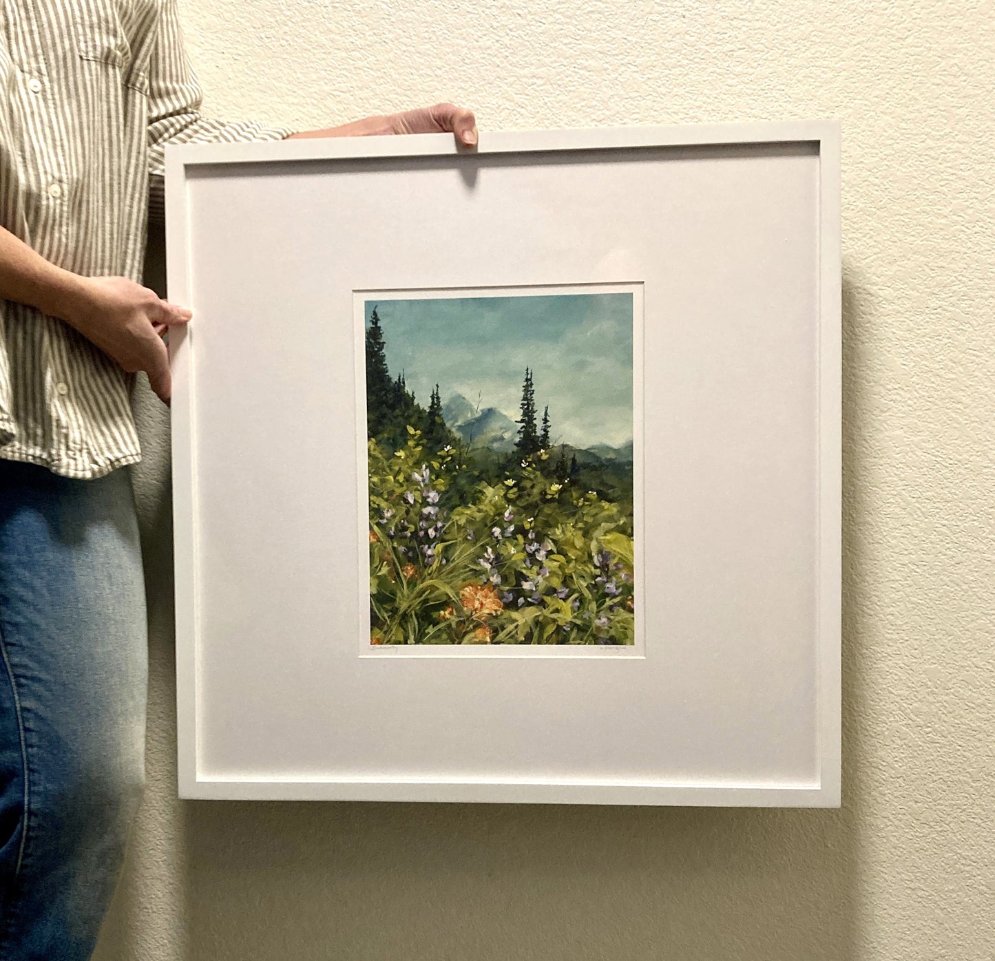 Choose Your Print for this 25"x25" Frame