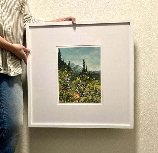 Choose Your Print for this 25"x25" Frame