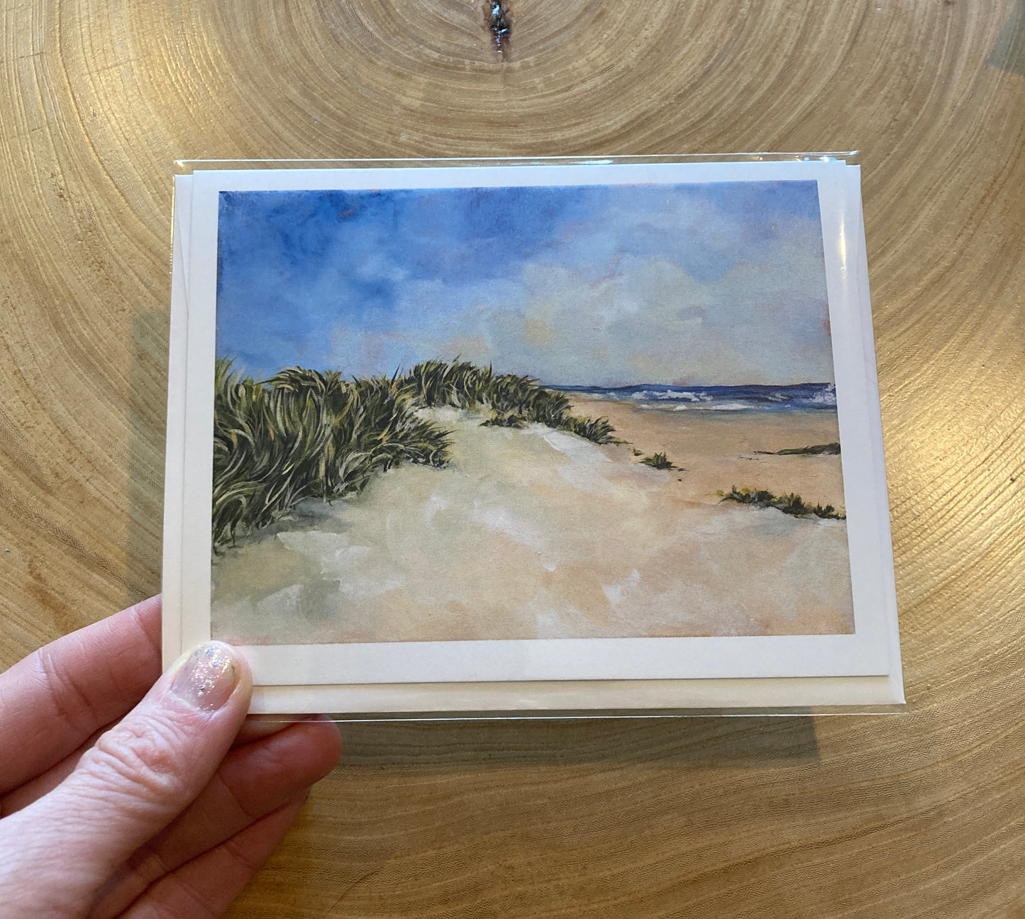 Dunes - greeting card