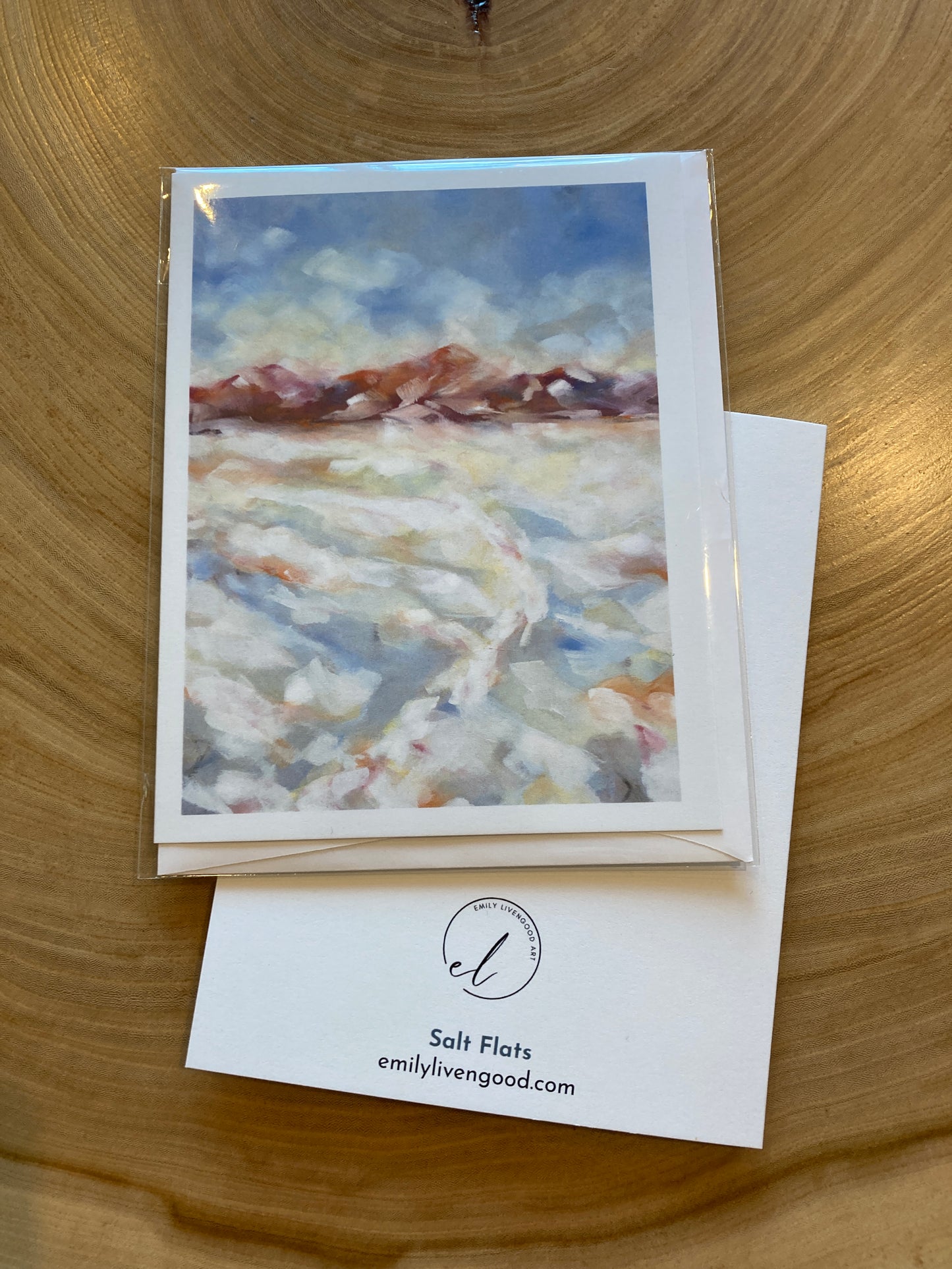 Salt Flats - greeting card