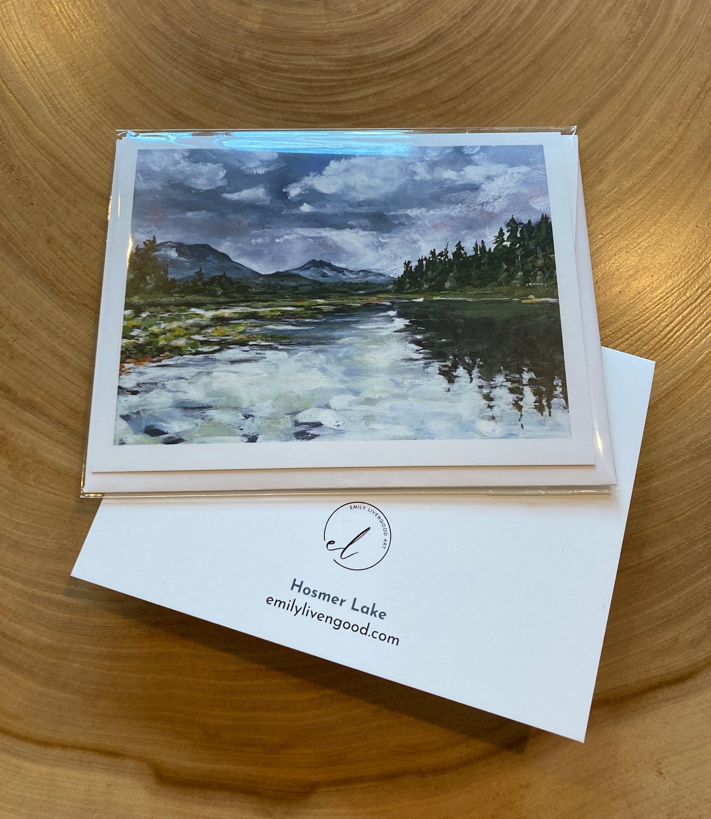 Hosmer Lake - greeting card