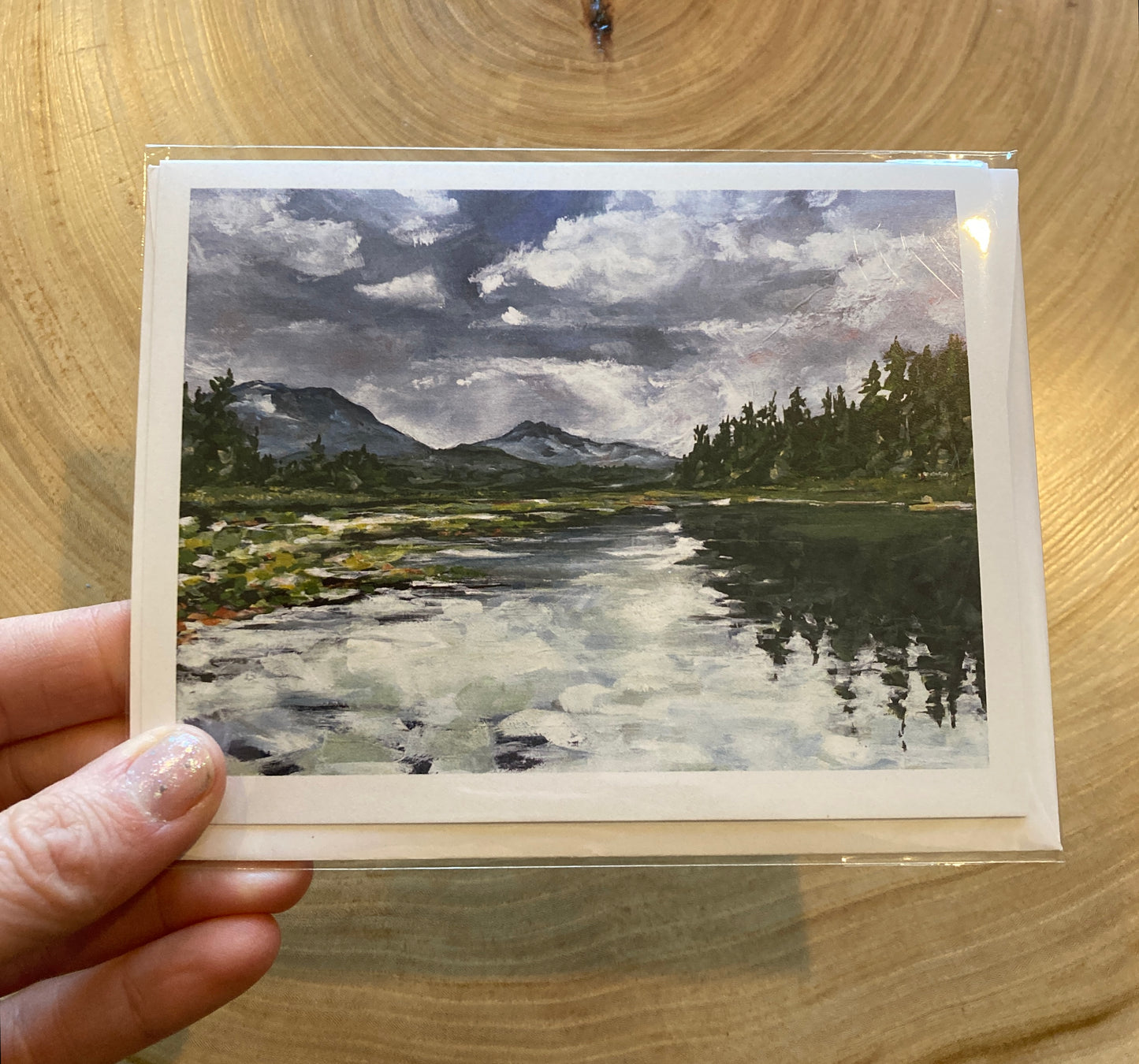 Hosmer Lake - greeting card