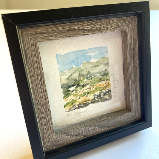 NW Mini Original Painting - NW Summer