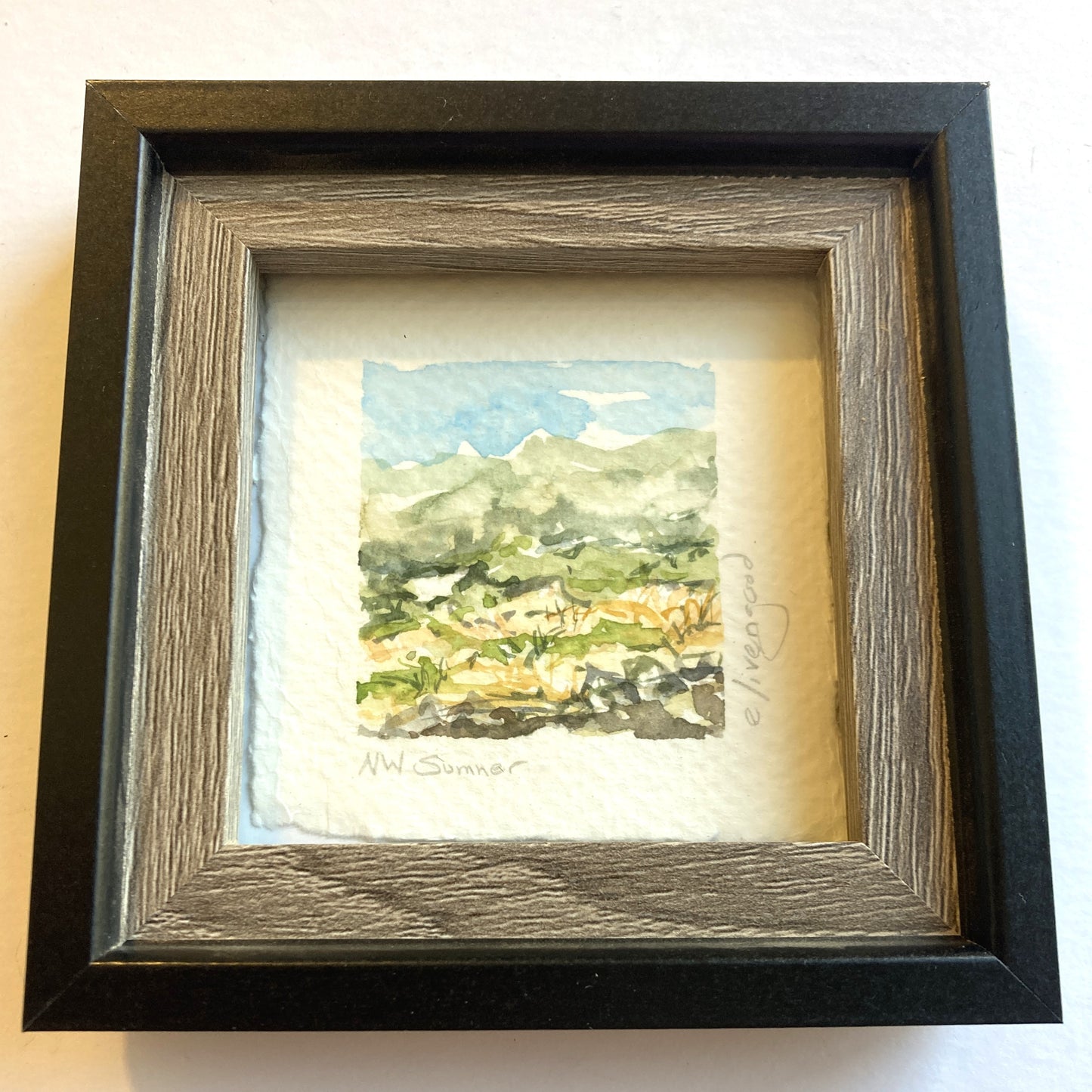 NW Mini Original Painting - NW Summer