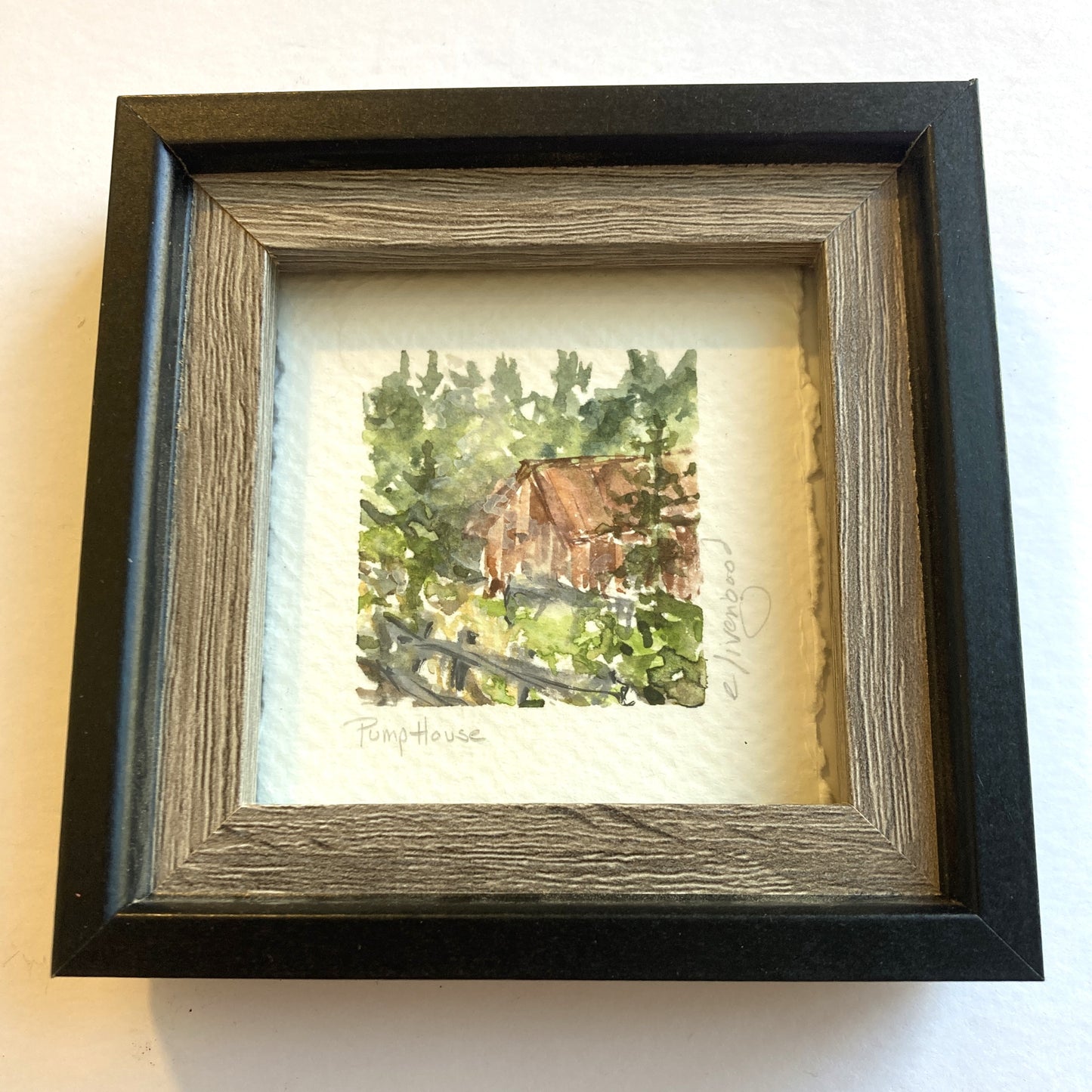 NW Mini Original Painting - Pump House