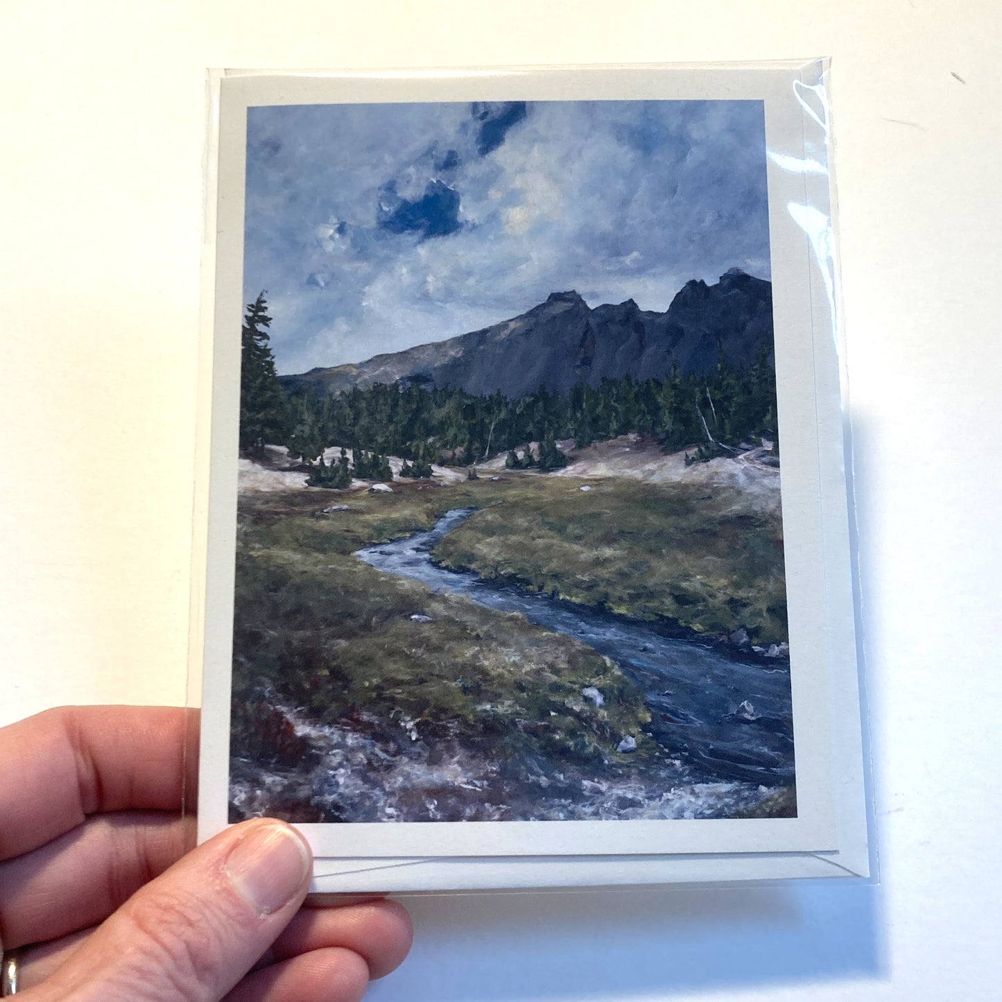 Soda Creek - greeting card