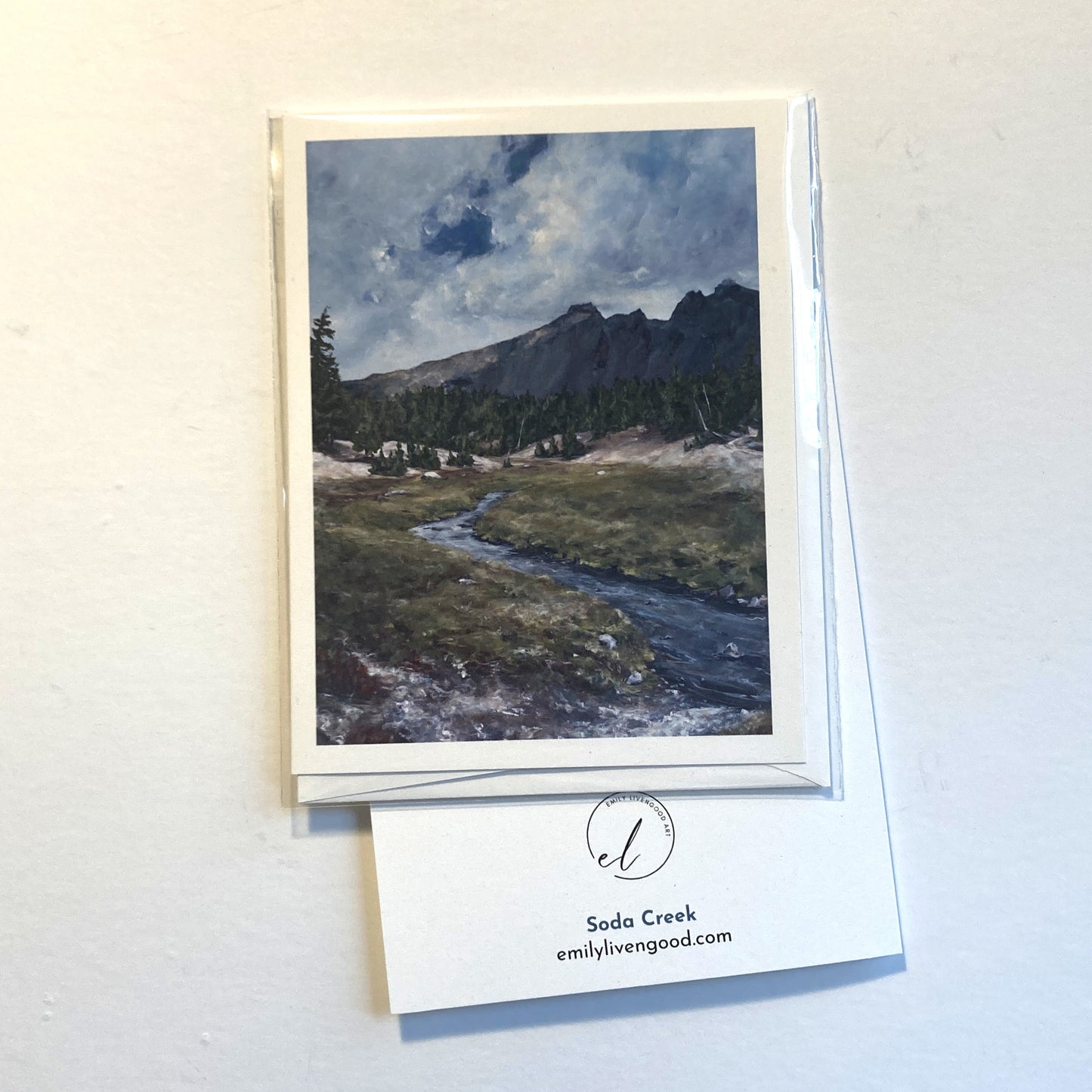 Soda Creek - greeting card
