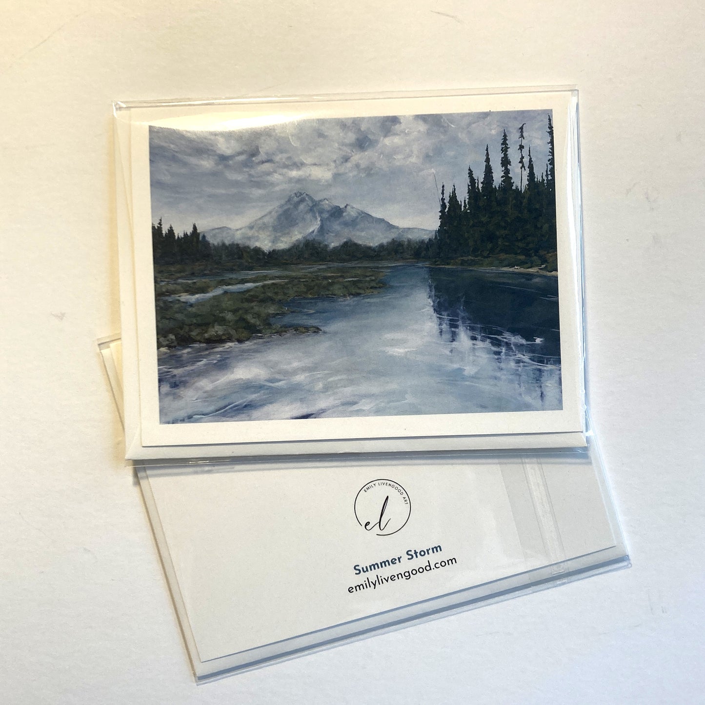 Summer Storm - greeting card